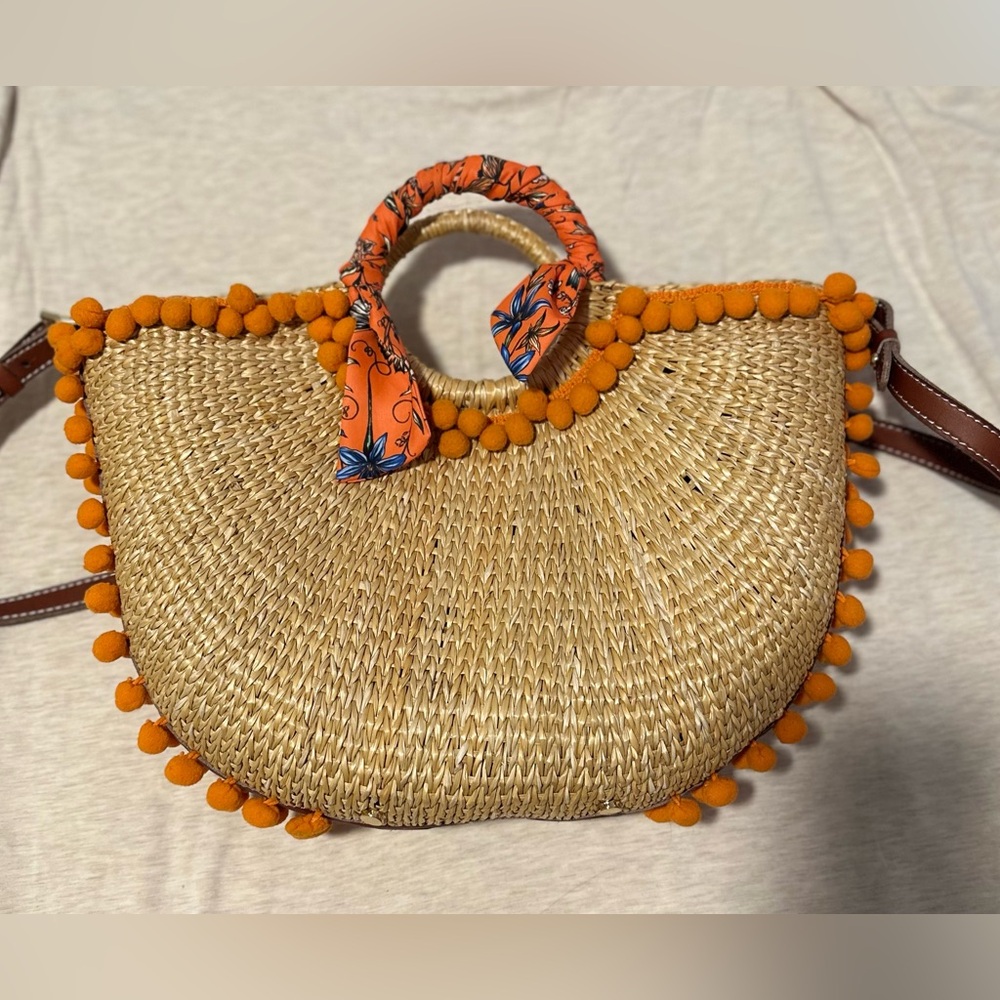 Sam Edelman Straw Satchel